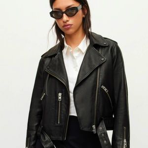 Allsaints Balfern Leather Jacket